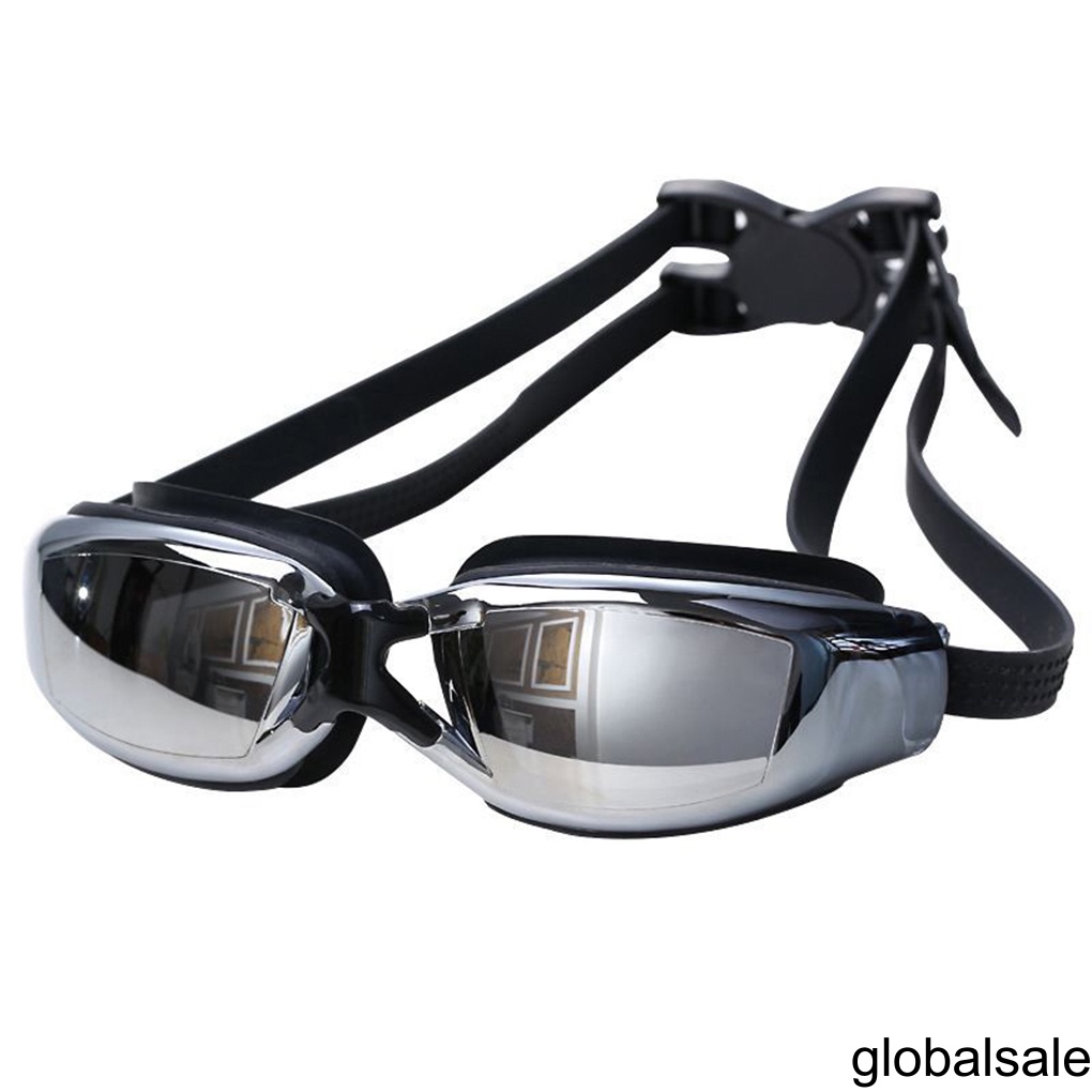 Unisex Waterproof Antifog Coating Myopia Eyewear Goggles Swimming Glasses