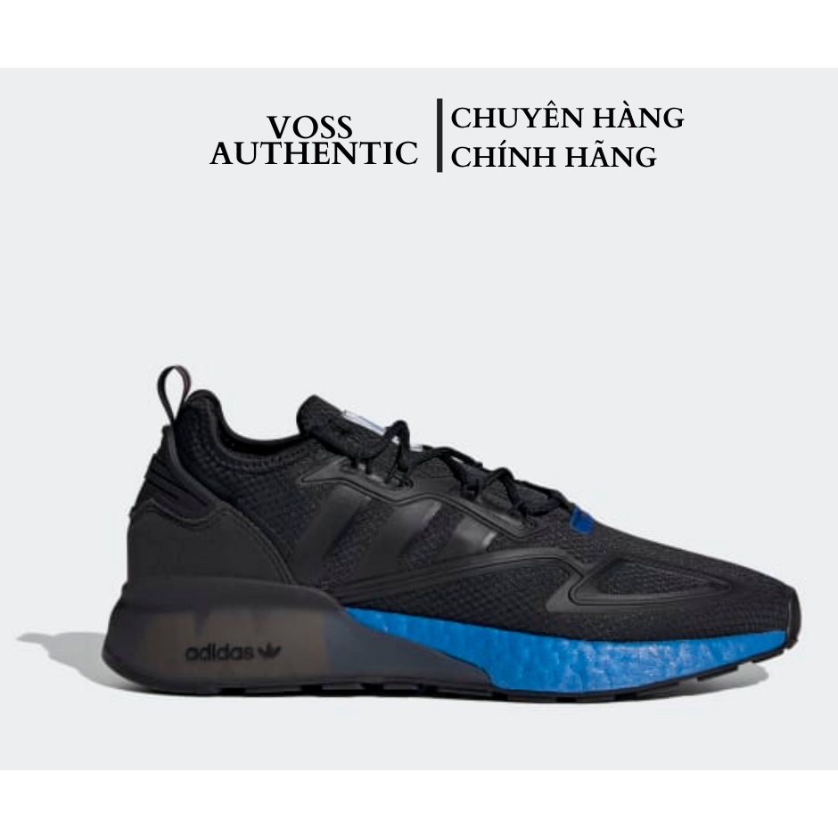 Giày Adidas ZX 2K Boost "Black Glow Blue" FX7029 - Hàng chính hãng - Voss Authentic