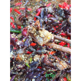 Mắm ba khía sữa trộn sẵn nhà làm  600g
