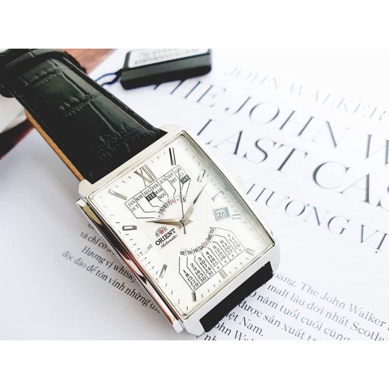 ĐỒNG HỒ NAM CHÍNH HÃNG ORIENT LỊCH VẠN NIÊN - FEUAG005WH | BigBuy360 - bigbuy360.vn