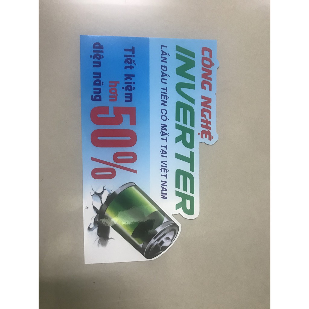 tem trang trí tủ đông - decal trang trí tủ đông (có keo dán phía sau, mẫu 9)