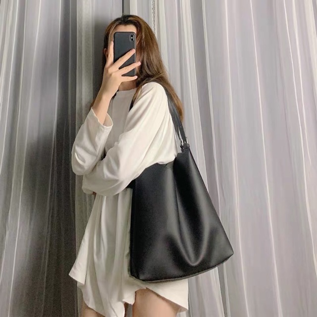 Set túi đeo chéo kèm ví đeo vai size to vừa a4 ulzzang Dorae | BigBuy360 - bigbuy360.vn