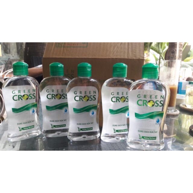Nước Rửa Tay khô Green Cross 250ml