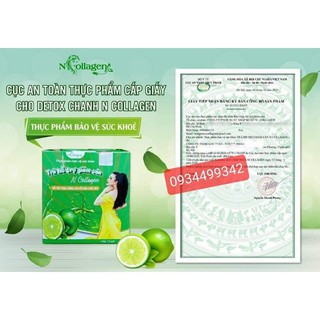 detox chanh giảm cân