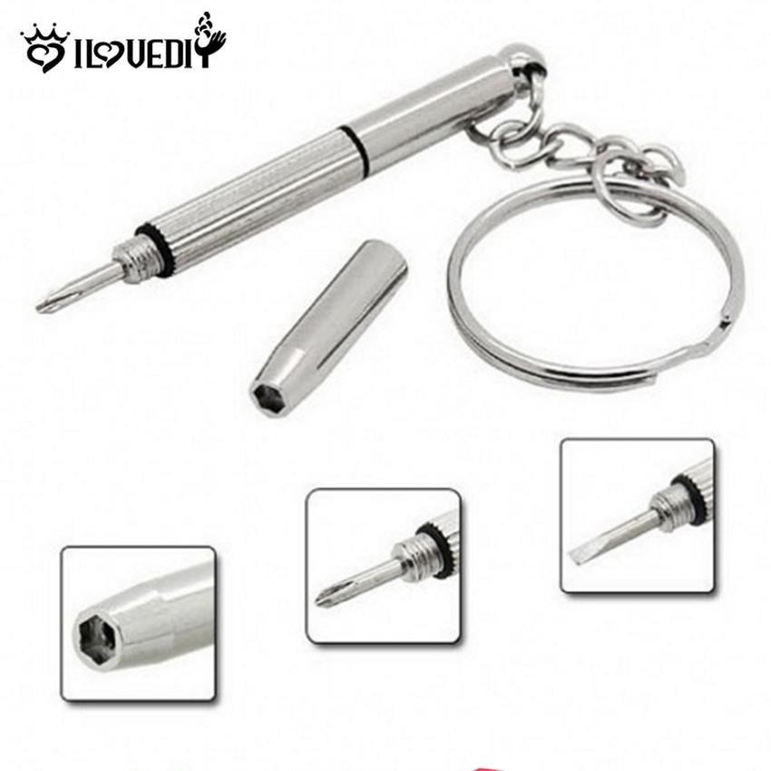 Tua Vít Mini 3 Trong 1 Dùng Để Sửa Chữa Điện Thoại / Mắt Kính / Chìa Khóa / Túi Xách / Xe Hơi