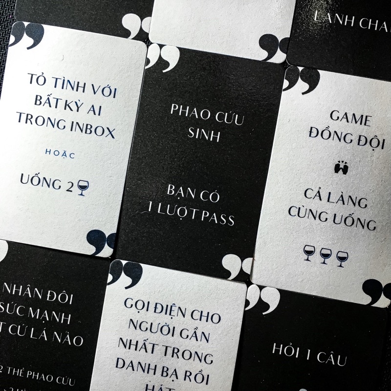 Bộ bài Say Say BẠN BÈ hội Bạn Thân Drinking Game cực hài hước vui vẻ không thể thiếu trong các buổi vui chơi cùng bạn bè