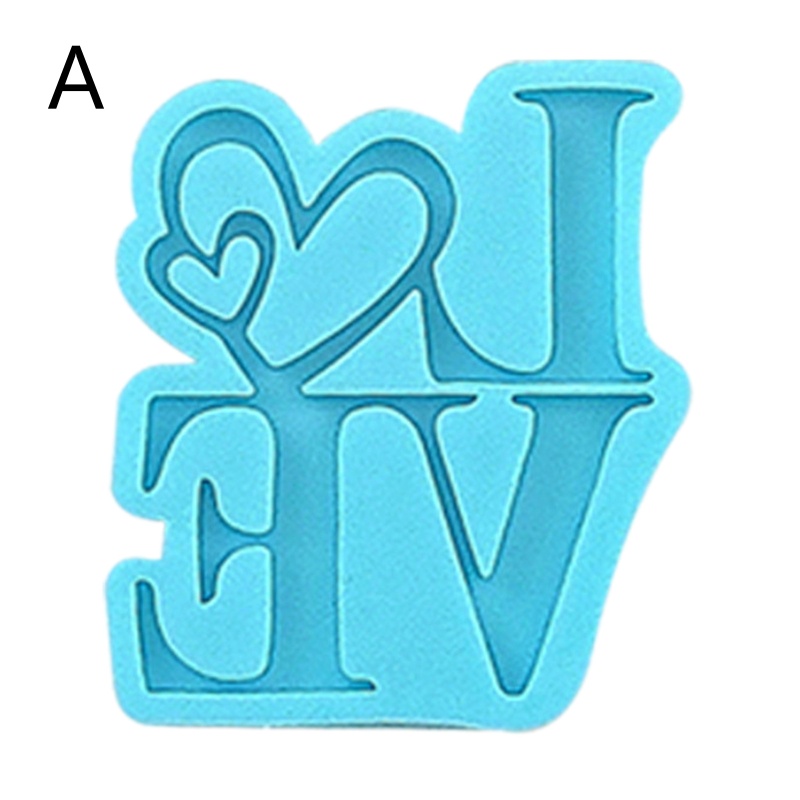 Khuôn Silicone Hình Viên Kim Cương Làm Móc Khóa DIY