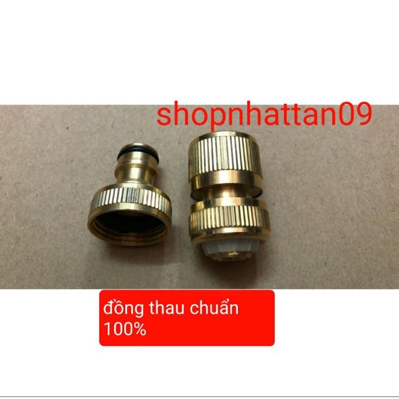 Bộ khớp nối nhanh đầu vào - đầu ra DÂY RỬA XE máy rửa xe áp lực cao - phụ kiện máy rửa xe