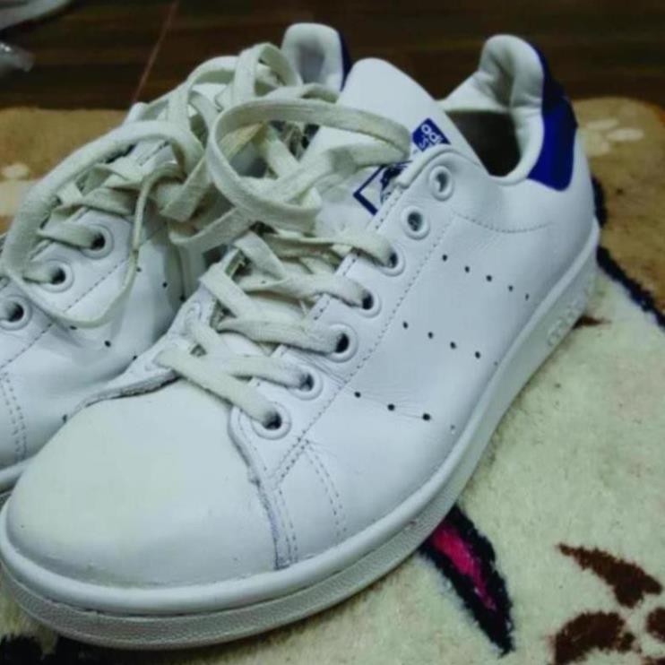 [Sale 3/3]Giày adidas stan smith real 2hand size 38 màu xanh navy / trắng chính hãng 2hand -B98