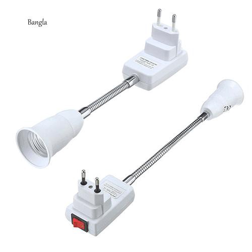 Bộ dây nguồn chuôi đèn LED E27 thiết kế kéo giãn tiện dụng