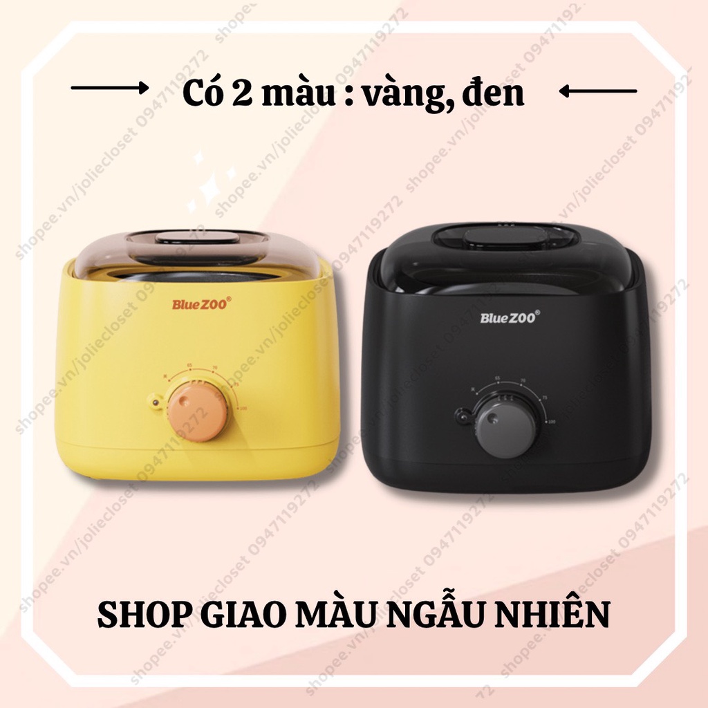 [ĐỘC QUYỀN] Nồi nấu sáp wax lông chống dính ceramic nhập khẩu cao cấp tặng 50gr sáp wax lông hard wax beans và que gỗ