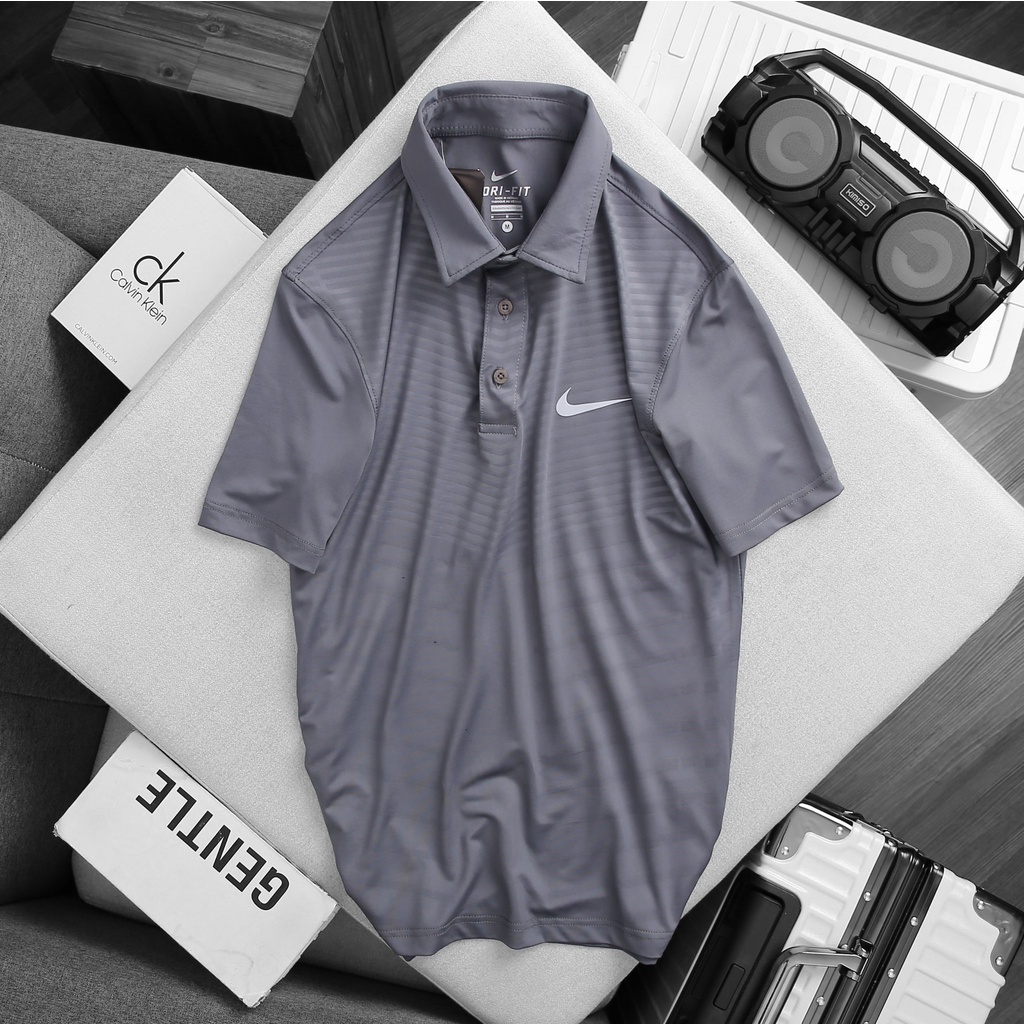 Áo thun đánh golf/áo thể thao cổ trụ cao cấp, chất liệu poli chính phẩm 8899