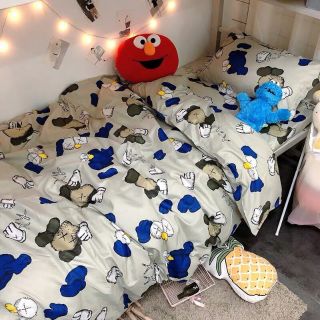 Cotton poly đầu bù tóc rối