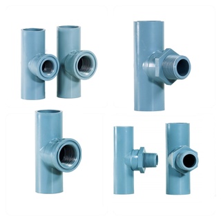 T răng (ren) Trong / Ngoài nhựa 21, 27, 34 nhựa PVC Siêu Thành (ST)