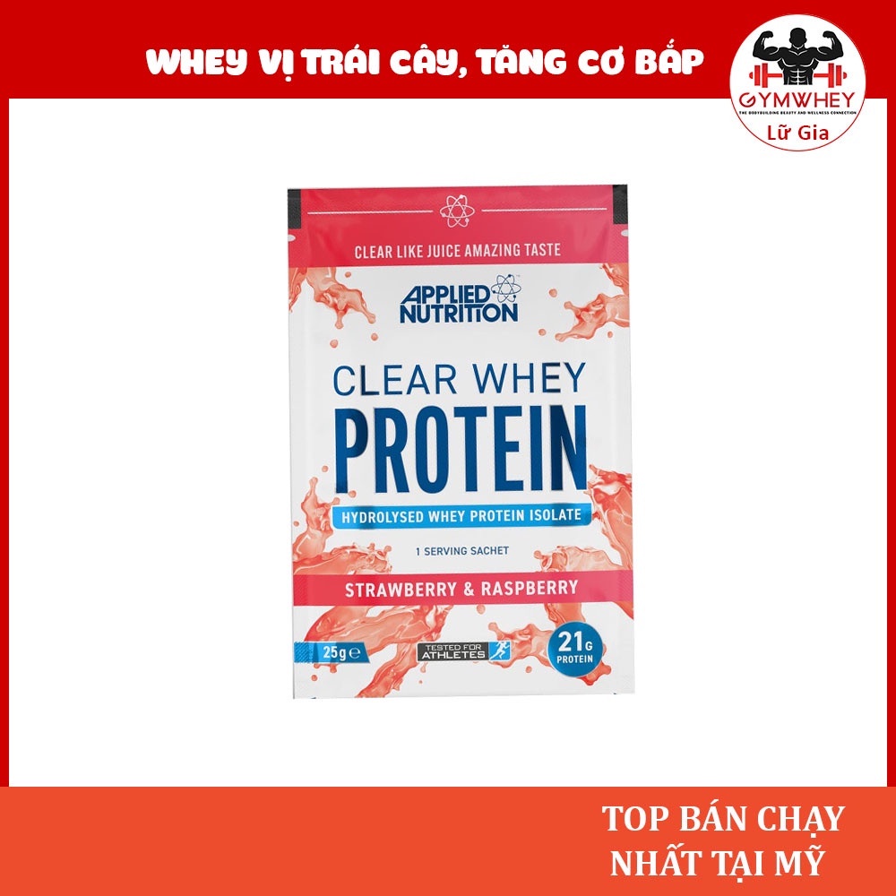 Gói thử sample 30gr clear whey protein hyrolyzed whey applied nutrition - ảnh sản phẩm 1