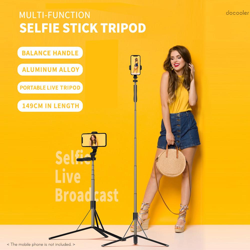 Gậy Tự Sướng Có Thể Kéo Dài 149cm Cho Điện Thoại Ios & Android | BigBuy360 - bigbuy360.vn