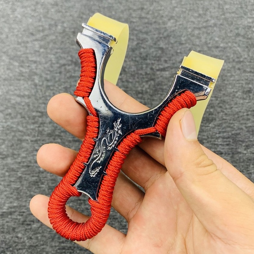 Ná Cao Su Long Phượng - Ná Thun Gài Dây Cán Thép Cao Cấp Chắc Chắn - Tặng Kèm Dây Thun Có Video Ná Shop Tự Quay