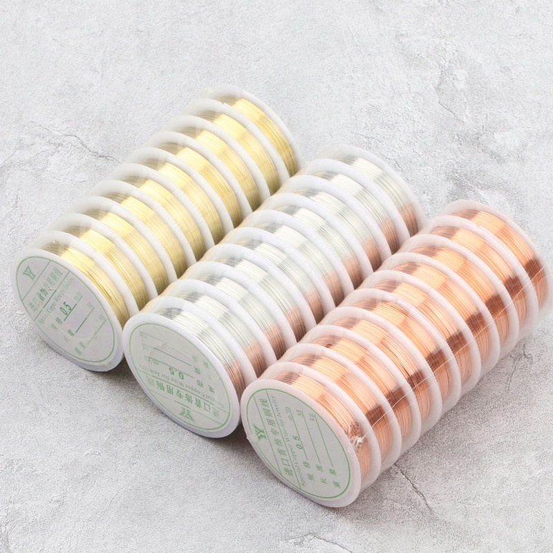Dây đồng 0.2/0.5/1.0mm diy dây thủ công