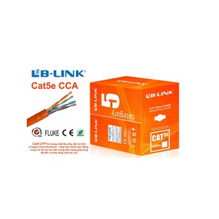 Cuộn cáp mạng LB-LINK cat5 CCA BR 305m (Cam)