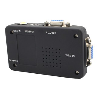 [Mã ELHA9 giảm 15% đơn 50K] Bộ chuyển đổi AV - Svideo sang VGA (đen)