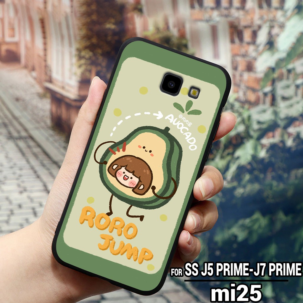 Ốp lưng SAMSUNG J5 Prime - J7 Prime - J4 Plus - J4 Core in hình hoa quả trái bơ cute