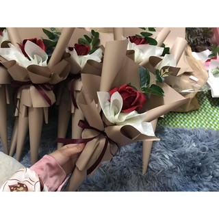 bó hoa sáp ốc quế 1 bông