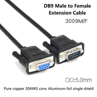 Dây cáp nối dài RS232, Com 9 chân, DB9 M/F