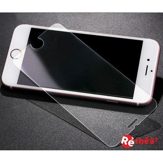 Kính cường lực Iphone 5 5s trong suốt trần tem đỏ 2.5D