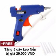 Súng bắn keo lớn 60w tặng 5 thanh keo dài 25cm