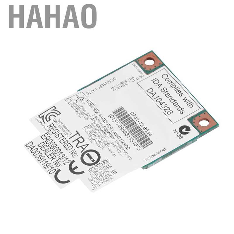 [Wholesale Price] Card Wifi Không Dây 300m 802.11b / G / N Mini Pci-E Bluetooth 4.0 + Cho Dell Asus tiện dụng