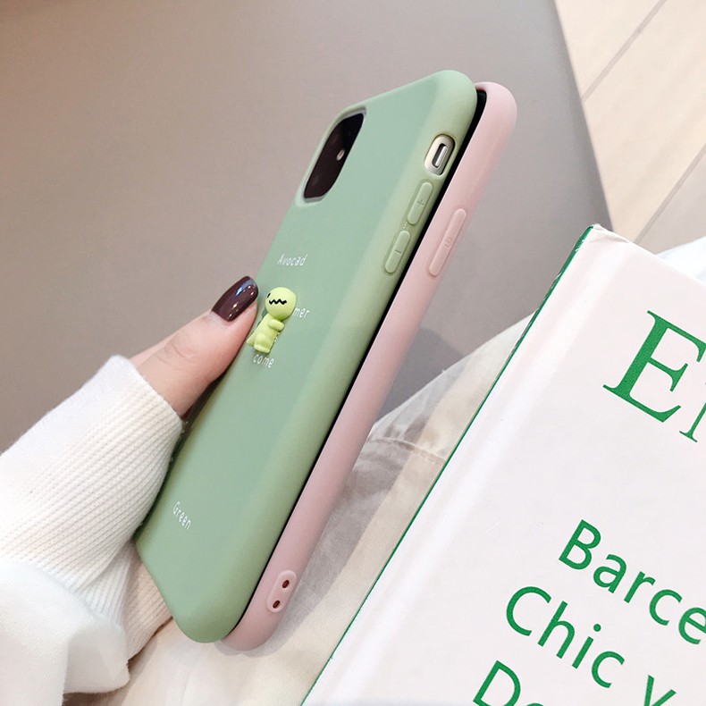 [ SAMSUNG ] Ốp Lưng Silicon Thú Nổii (Mẫu Khủng Long) - | BigBuy360 - bigbuy360.vn