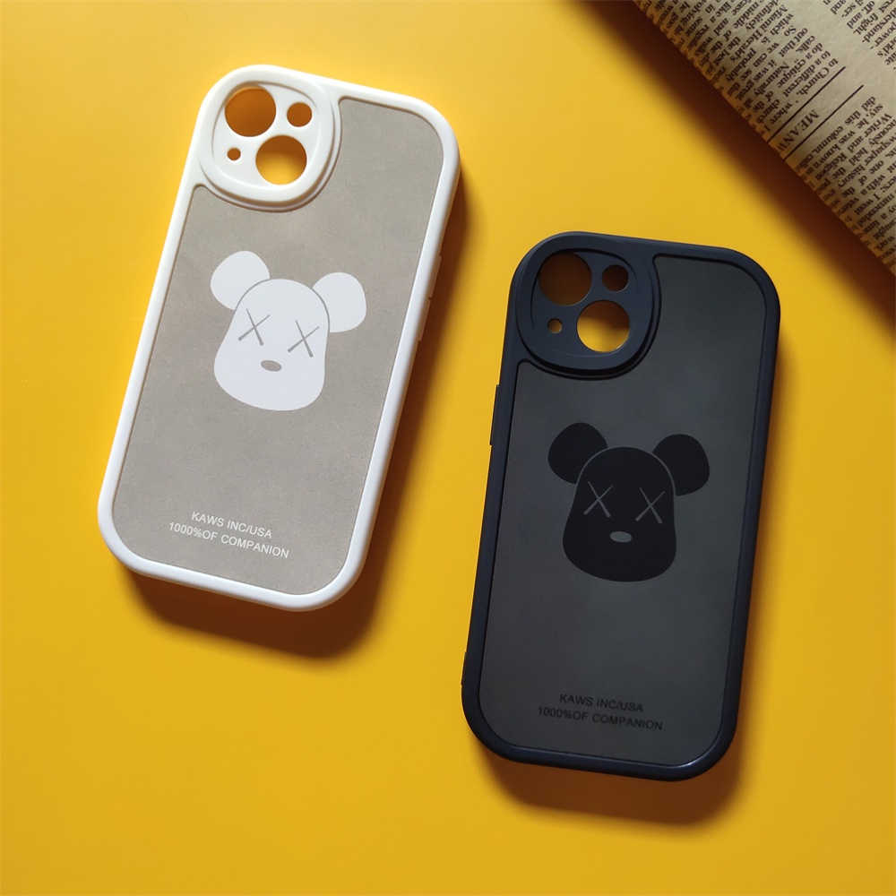 Ốp Điện Thoại Mềm Hình Gấu Kaws Cho iPhone 13 / 12 / 11 Promax 6 / 7 / 8 Plus / X / XR / Xs Max