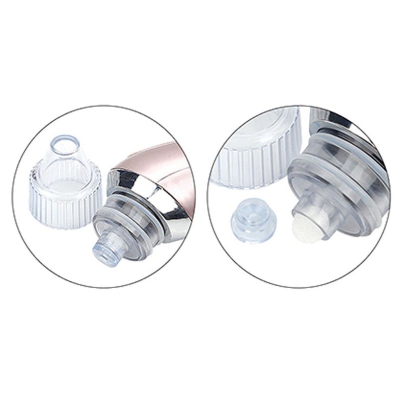 Máy Hút Mụn Đầu Đen Làm Sạch Lỗ Chân Lông YOUYO Kèm 5 Đầu Hút