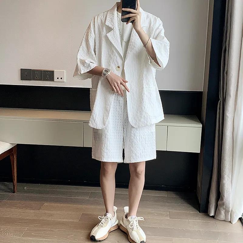 Set Áo Khoác Ngắn Tay + Quần Short Thời Trang Nam