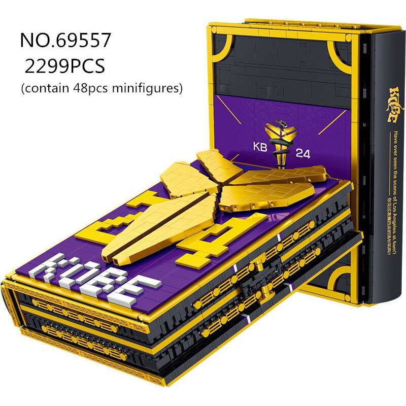 Lắp Ráp NBA Super Star KOBE BOOK 48 Minifigures Siêu Anh Hùng Iron Man 69957