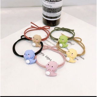 Săn deal 0đ dây cột tóc khủng long siêu cute😍😍