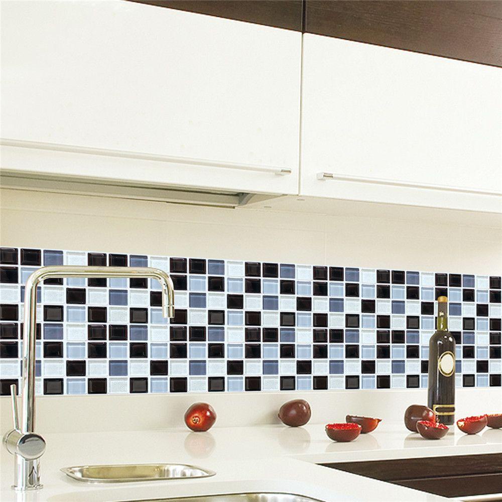 Set 6 Miếng Dán Tường Giả Gạch 3D Trang Trí Nội Thất