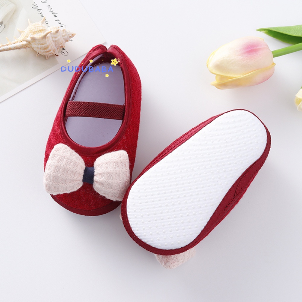 Giày Công Chúa Chống Trượt Thiết Kế Dễ Thương Cho Bé Gái