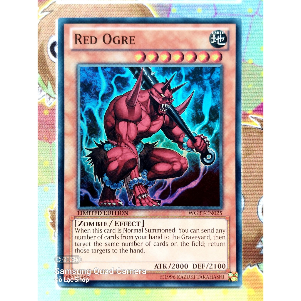Thẻ Bài Mint90 Yugioh Monster Red Ogre - Super