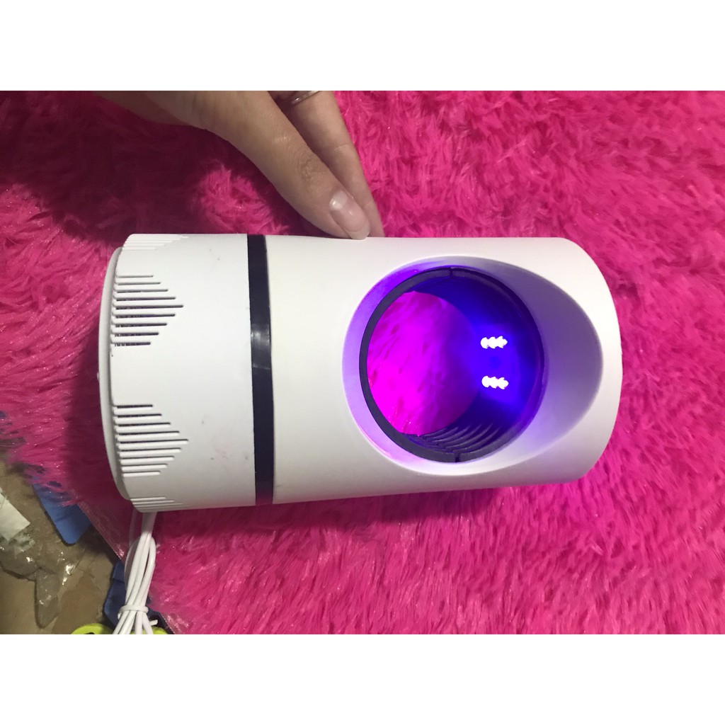 Đèn Bắt Muỗi, Hình Trụ, Cắm Cổng USB Thông Minh