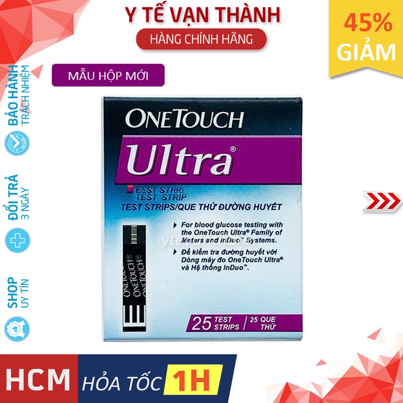 ✅ Que Thử Đường Huyết: One Touch Ultra (Date Xa) (OneTouch) -VT0176