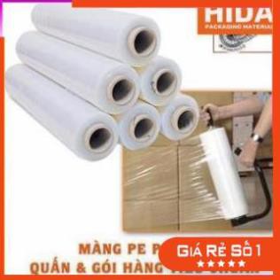 Màng PE Khổ 50cm 2.5kg Lõi Siêu Mỏng (300g) Màng Dày lên đến 28 mic