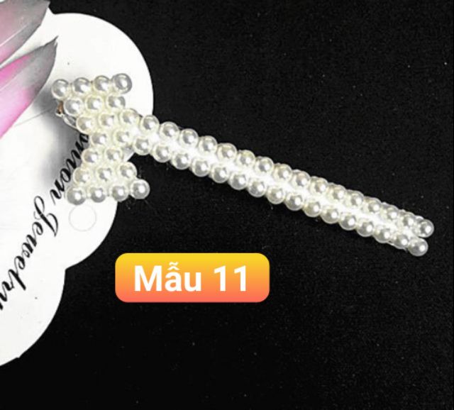 Kẹp tóc mạ vàng rất nhiều kiểu. Kẹp tóc nữ thời trang mới. Kẹp tóc hạt châu