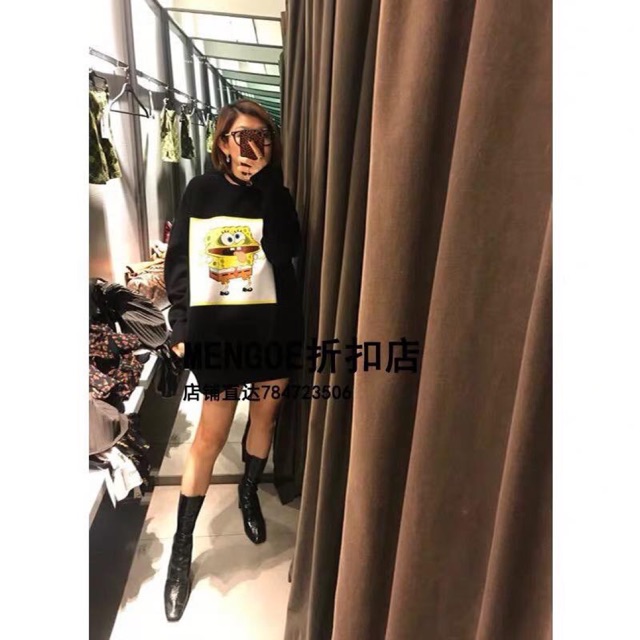 ÁO LEN ZR DÁNG DÀI HOẠ TIẾT DISNEY