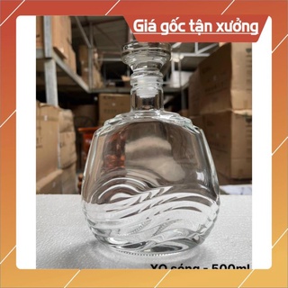 Vỏ chai thủy tinh xo 500ml