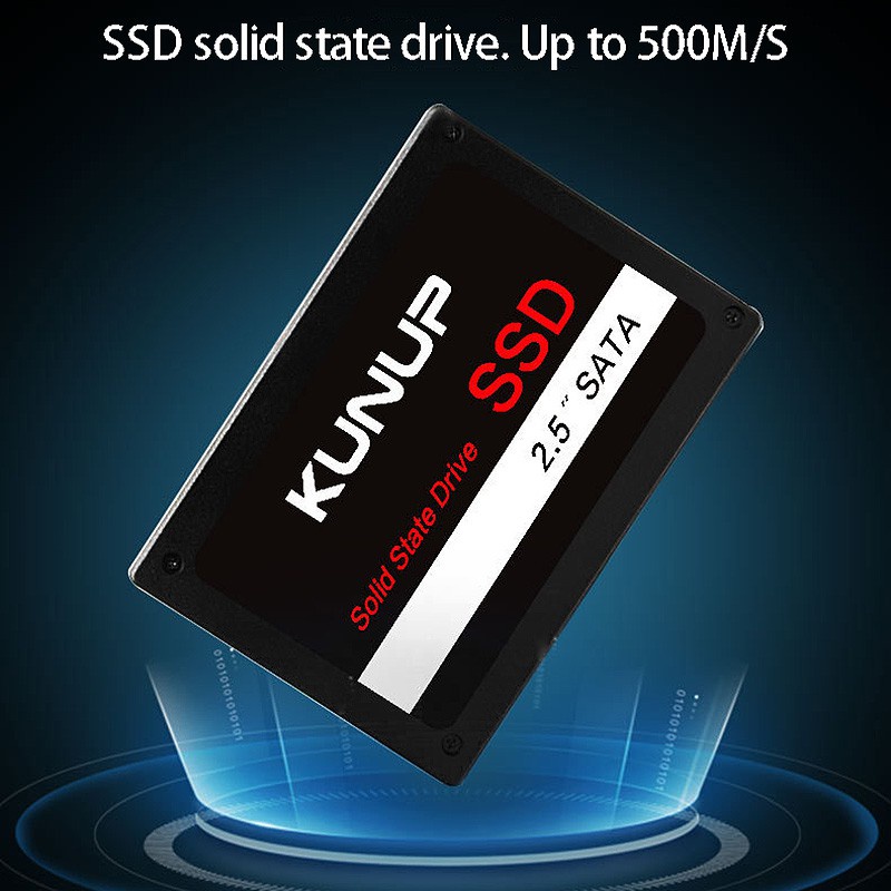 KUNUP 128GB SSD 2.5-Inch Hard Drive SATA3 Internal Solid State Drive