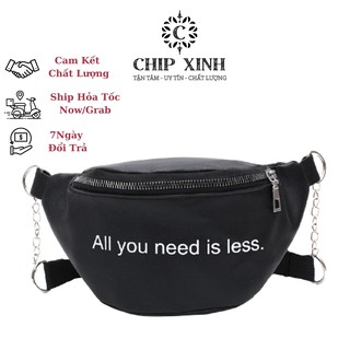 Túi bao tử nữ đeo chéo, túi đeo chéo nữ mini cá tính chip xinh dc11