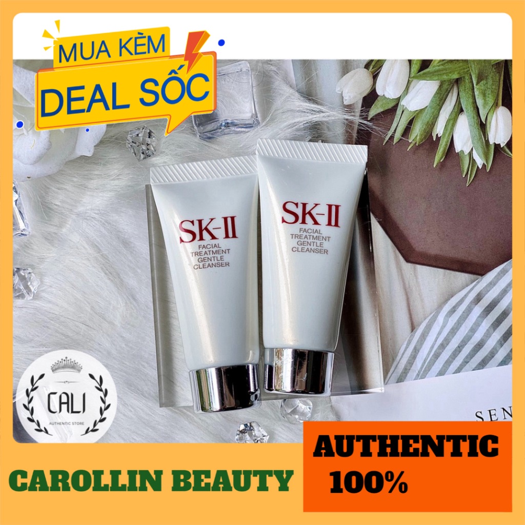 Sữa rửa mặt 💖 FREESHIP 💋 Sữa rửa mặt SKII 30ml chính hãng [ Minisize ] CAROLLIN BEAUTY | BigBuy360 - bigbuy360.vn