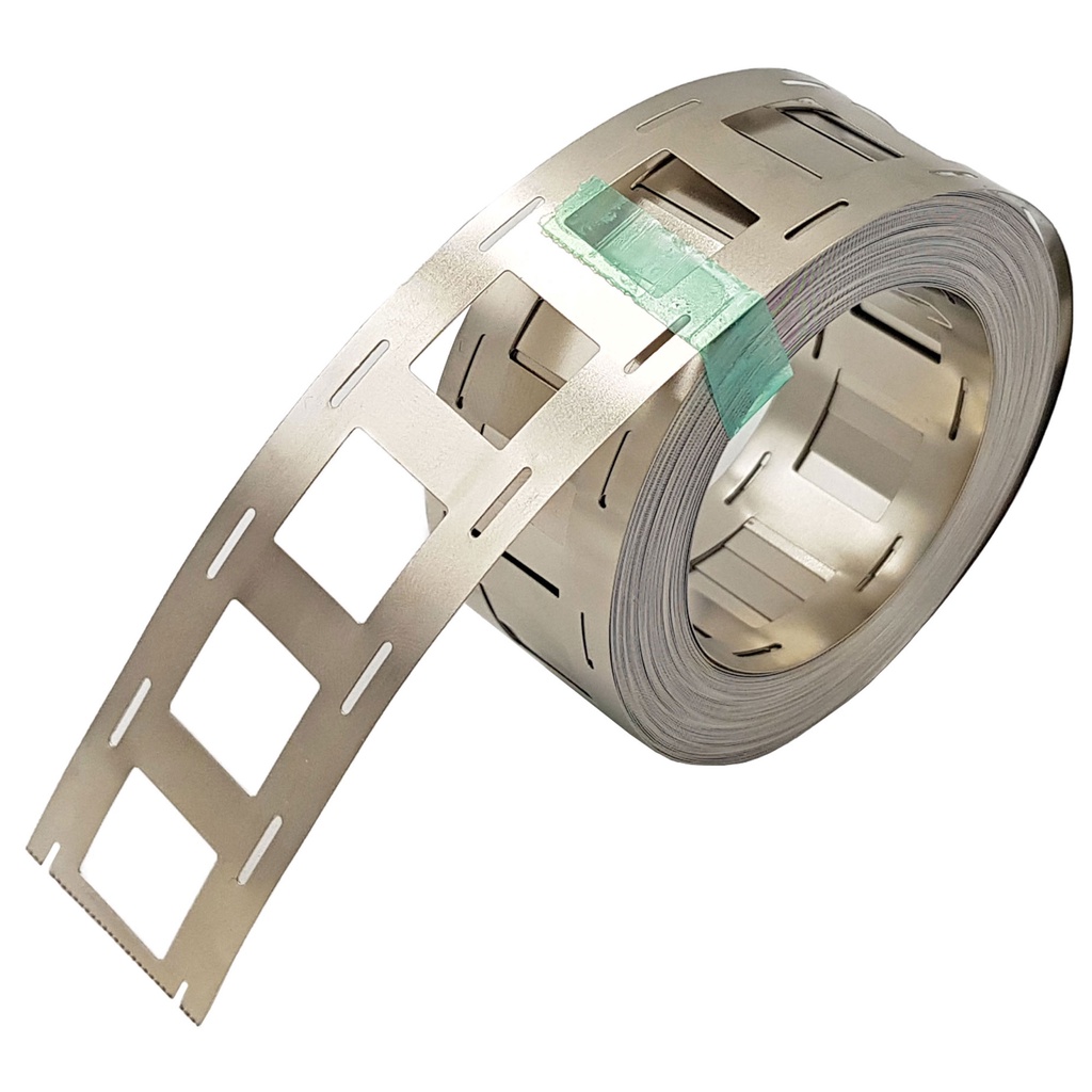 Cuộn 10 mét kẽm hàn cell pin đôi 0.15 x 27mm