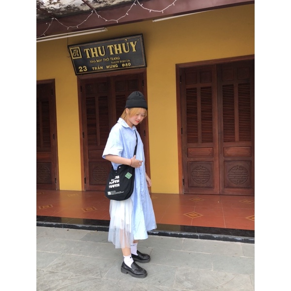 Túi đeo chéo YOUTH size nhỏ (điều chỉnh được chiều dài quai)